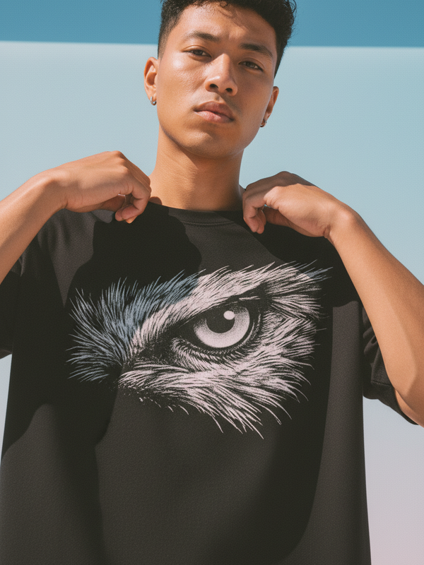 Focus Round Neck 100% Cotton Unisex T-shirt