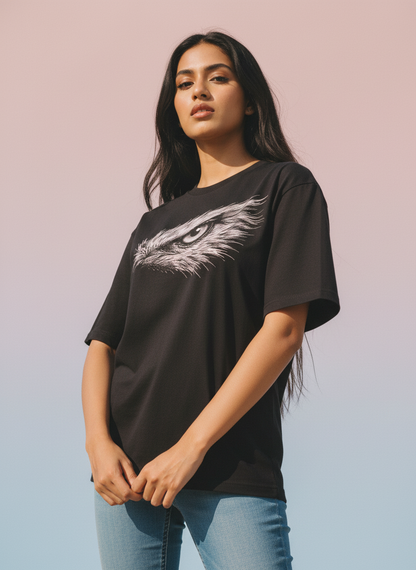 Focus Round Neck 100% Cotton Unisex T-shirt