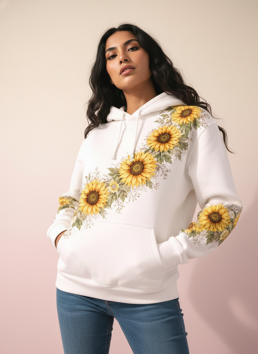 SunnyVibes Pure Cotton Sweatshirt