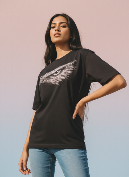 Focus Round Neck 100% Cotton Unisex T-shirt