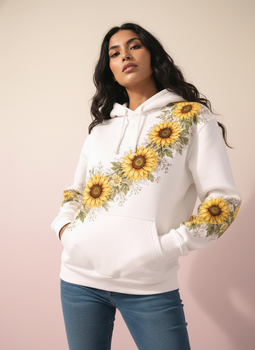 SunnyVibes Pure Cotton Sweatshirt