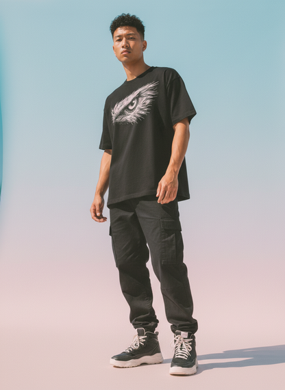 Focus Round Neck 100% Cotton Unisex T-shirt