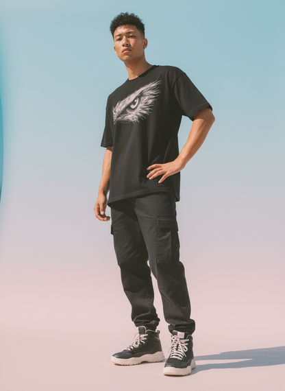 Focus Round Neck 100% Cotton Unisex T-shirt